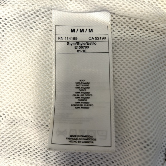 Quiksilver Men’s Windbreaker Rain Jacket (Medium) - Picture 7 of 7